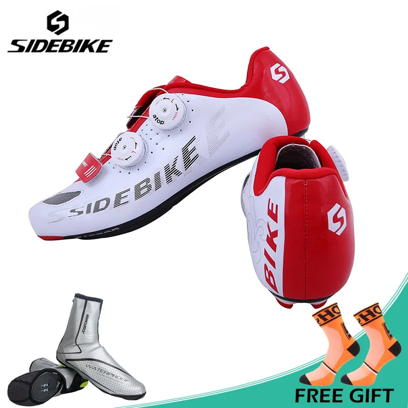 SIDEBIKE профессиональные шоссейные велосипеды обувь Для мужчин самофиксирующаяся