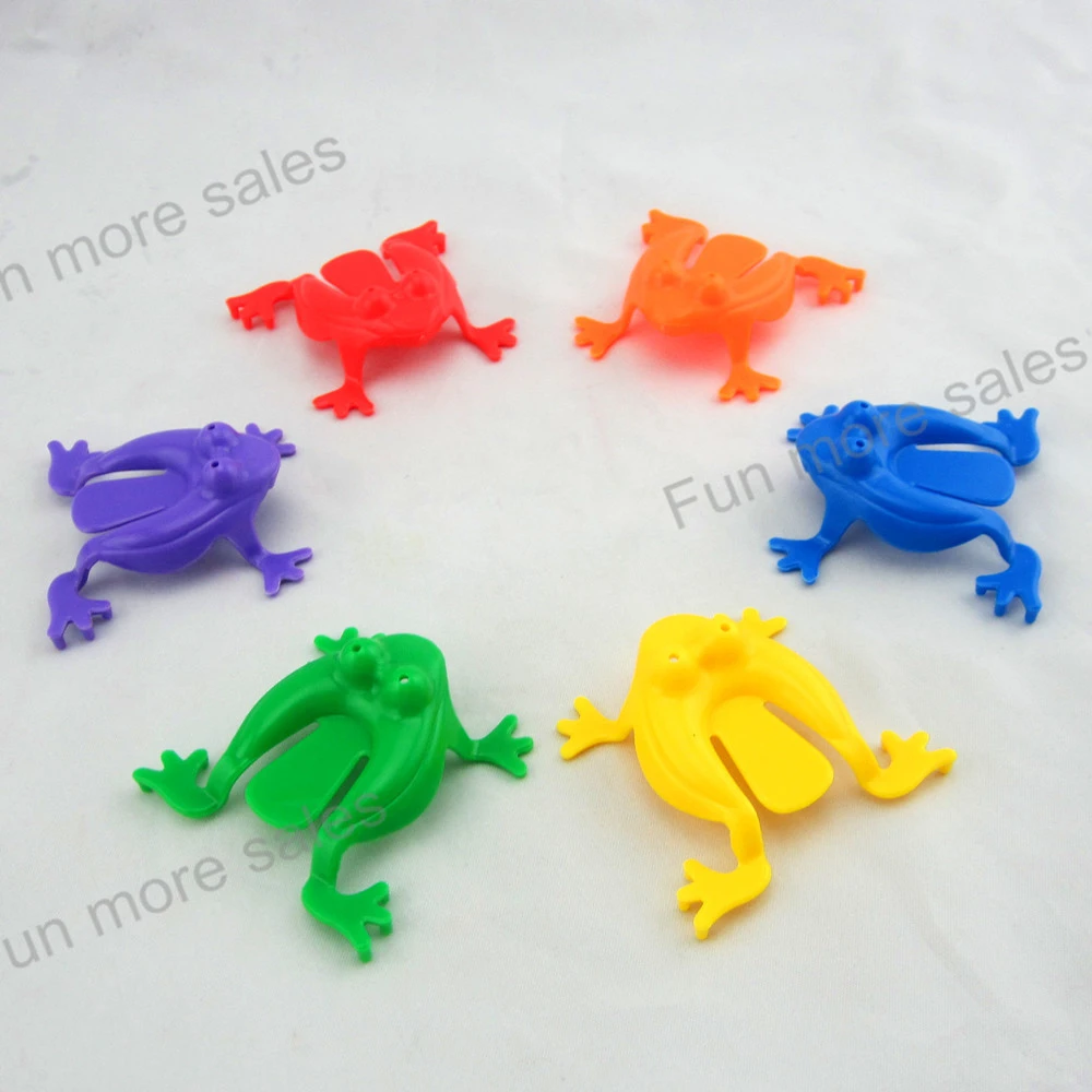 plastic jumping frogs