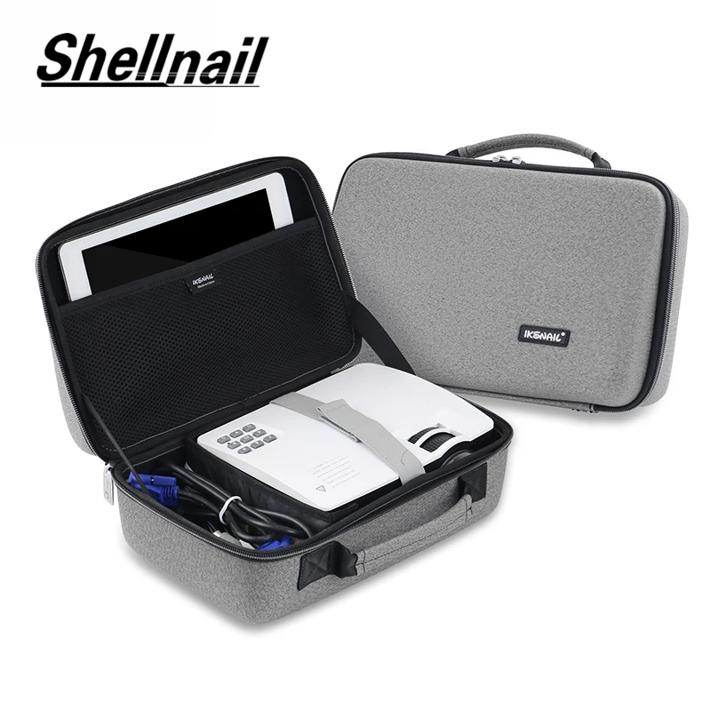 

Shellnail LED Proyector Bag For Xgimi Z3 GP70 AKEY1 C80 Mini Support Most Projector Accessories Protective Portable Bag
