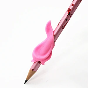 50 шт., эргономичная ручка-карандаш для мальчиков и девочек, универсальная ручка для рукописного письма, аксессуары для профессиональной терапии, детская ручка для контроля, правая Силиконовая ручка