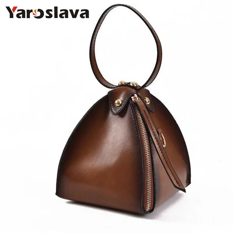 

Women Handbag Triangle Lantern Solid Mini Corossbody Bags Fashion Messenger Shoulder Bags For ladies Female Bolsa Feminina LL526