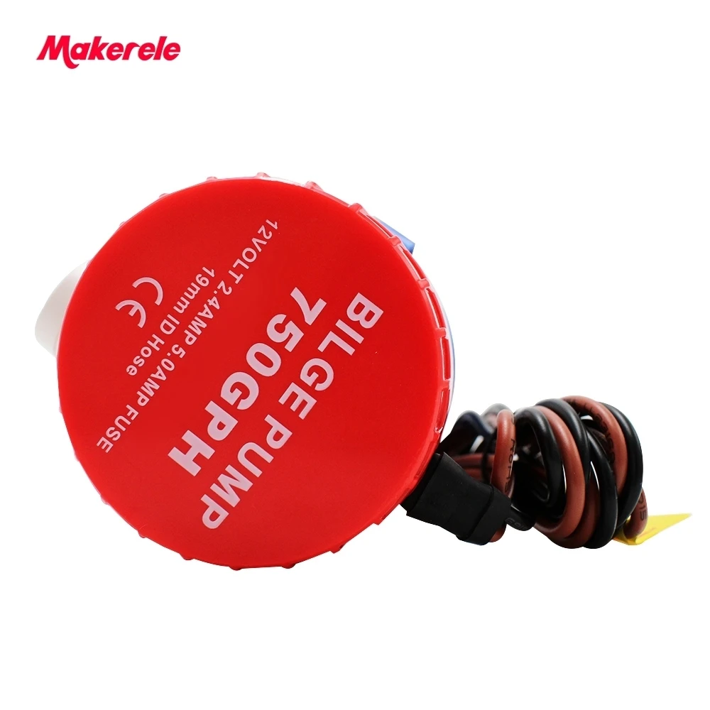 24V 12V Bilge pump 1100GPH 750GPH 500GPH 350GPH New electric water pump for boats accessories marin,submersible boat water pump