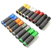 Универсальные мотоциклетные ручки с ЧПУ, мотоциклетные ручки, резиновые гелевые ручки для Ducati Hypermotard1100 Monster 750 City Dark