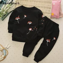 FagorBears Children Clothings Sets Autumn Baby Boys Girls Clothes Sets Fashion Printed Shirt+Pants Dress 2Pcs For Kids Clothings