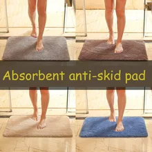 Мульти-размер Разноцветный ванная комната противоскользящим коврик двери туалета, ванной водопоглощение коврик для ванной, спальни дверной коврик для дома