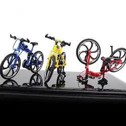 3 шт Мини пальцев BMX игрушечные велосипеды Декоративный металл Mountain модель велосипеда велосипед Tech декор Отлично игрушечные велосипеды BMX