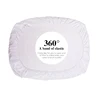 High Quality Fitted Sheet Solid Color Mattress Cover With Elastic Band Bedsheet Single Double Queen Size Fitsheet 3