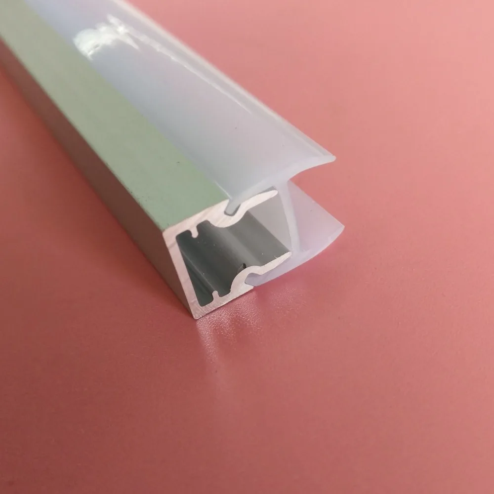 Alumínio do Revestimento do pó Perfil do Canal para a Janela o Envio Gratuito de Alumínio do Revestimento do pó ea Porta 2 M e pcs 70 M e lote 8 Luzes LED p bar