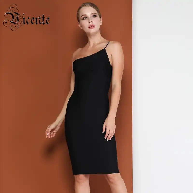 one shoulder slip for under a dress