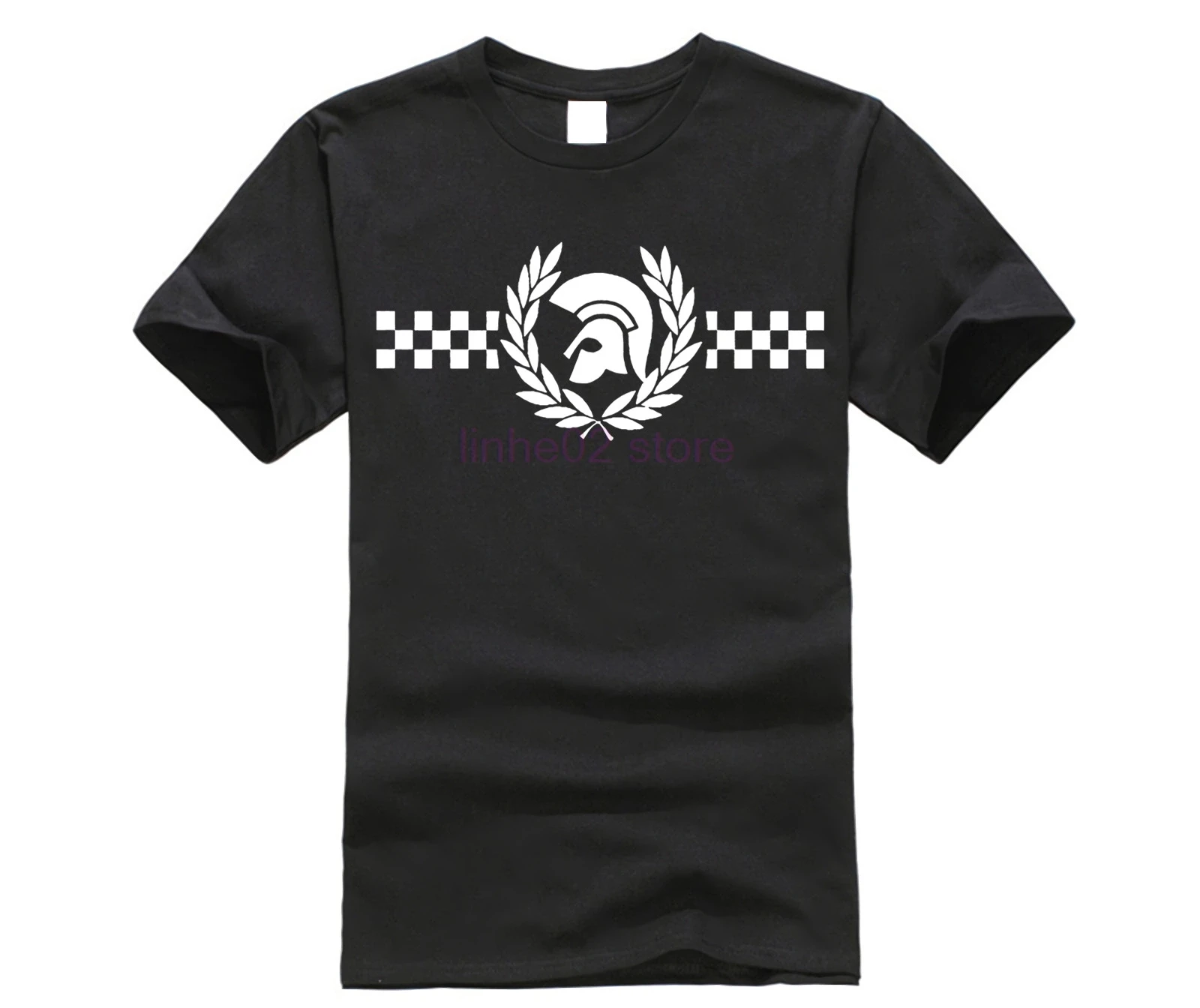 

New 2019 Fashion Hot Cotton Short Sleeve T-Shirt Trojan Lauriers Studio One Rude Boy Skinhead 60' Sdesign Your Own T Shirt