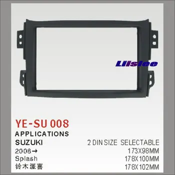 

2 DIN Car Refitting Frame Panel For Suzuki Splash 2008 Radio CD DVD Player NAVI Navigation Dashboard ABS Fascia Kits