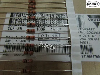 

100% New and original CCF-55 100R 100R 1/4W Color ring resistance