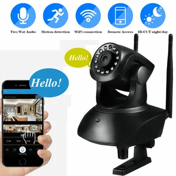 

Wifi Camera Wi-Fi Security IP Camera 1080p HD Pan Tilt IP Network Surveillance Webcam Day Night Vision, Baby Monitor CamHi APP