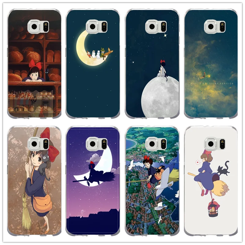 Soft TPU Mobile Phone Cases for Samsung Galaxy Note 2 3 4 5 8 S3 S4 S5 Mini S6 S7 S8 S9 Edge Plus Coque Kiki'S Delivery Service |