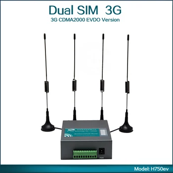 

3G CDMA2000 EVDO Version Wifi Router with Dual Sim Card Slot ( Model: H750ev )