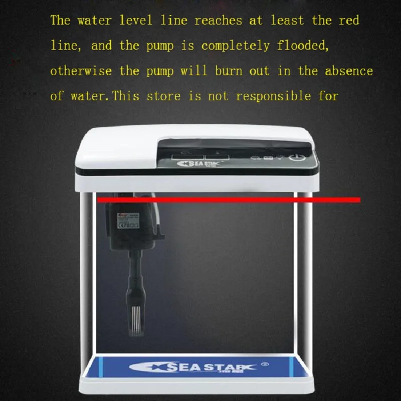 2019 new high tech Smart touch Colorful aquarium tank LED digital display fish bowl 32/38cm