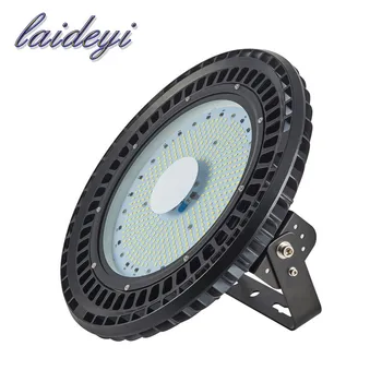 

LAIDEYI 1PCS 200w UFO Led High Bay Light Fixture SMD5730 24000lms 200 watts Led Industrial High Bay Lighting Warehouse Lamp 110V