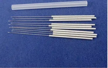 

0.18x10 mm - 500pcs / Box - Sterile Disposable Acupuncture Needles - Zhong Yan Tai He - One Tube for 10 needles