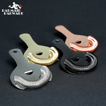 

Bar Cocktail Strainer Professional Grade Stainless Steel Luxury For Use With Shaker Glass or Tin Cocktail Ice Strainer Bar Tools