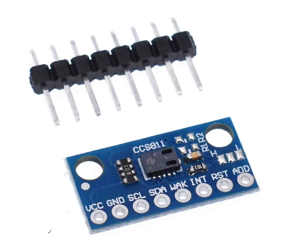 Qualidade do ar Sensores de Gás Board para Arduino Módulo Sensor Ccs811 Gy 811 Numérica da Covt Co2 Gy ccs811 Diy Eletrônico Pcb