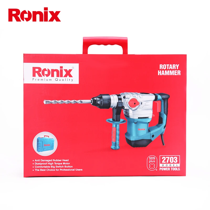 Ronix Новый дизайн китайские инструменты 32 мм вращающийся молоток 220 В 1500 Вт