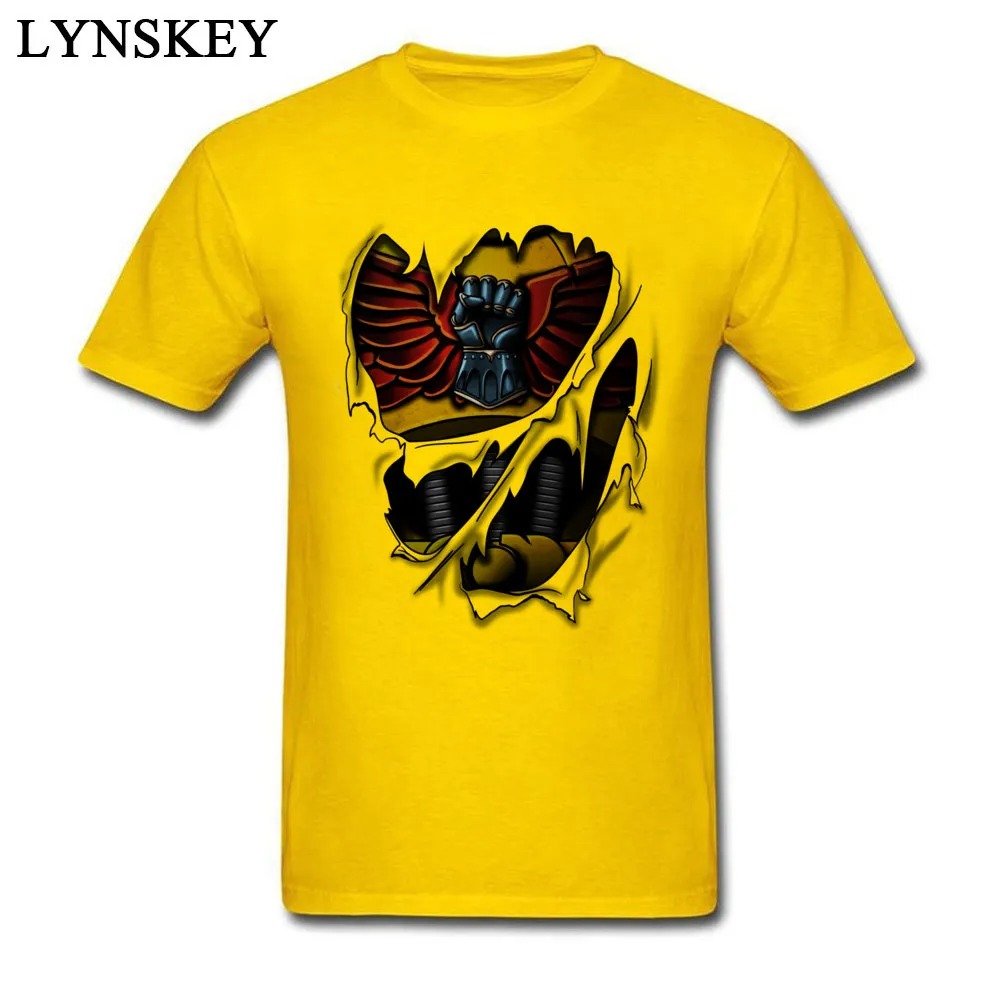 3D Printed Tops Shirt Company Round Neck Short Sleeve Imperial Fists Armor Cotton Student T Shirt Unique Summer Fall Clothing Shirt Imperial Fists Armor yellow