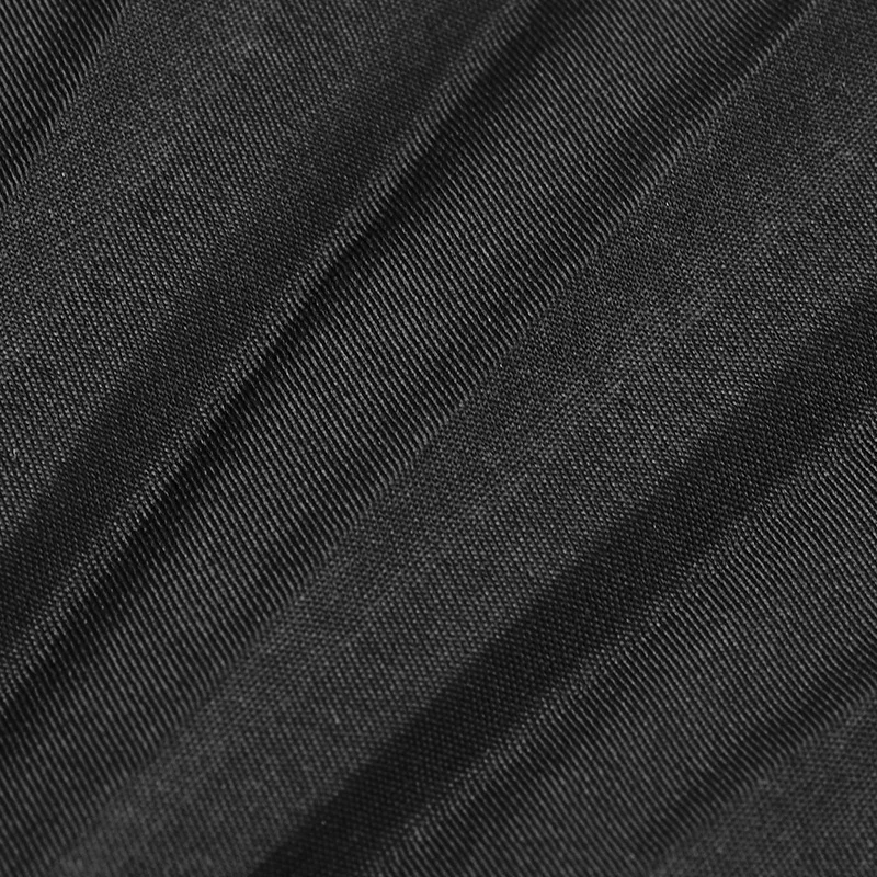 Панк РЕЙВ панк визуальный Kei черный сплошной ткань заклепки унисекс ручной вентилятор готика представление аксессуары косплей