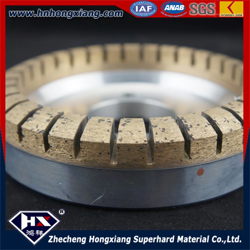 cup shaped 175*15*10MM full segment diamond grinding wheel on doule edging machines | Инструменты