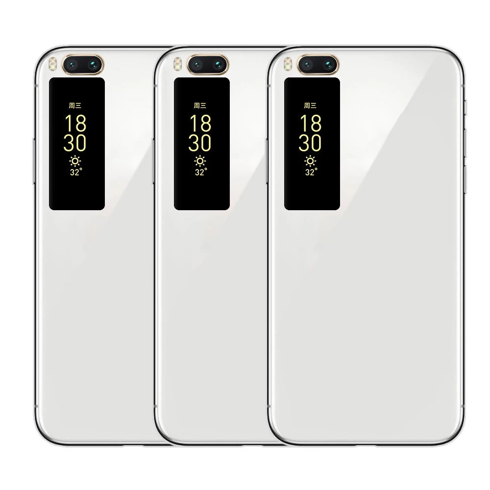 Прозрачный мягкий чехол с защитой от отпечатков пальцев для Meizu Pro7|Бамперы| |