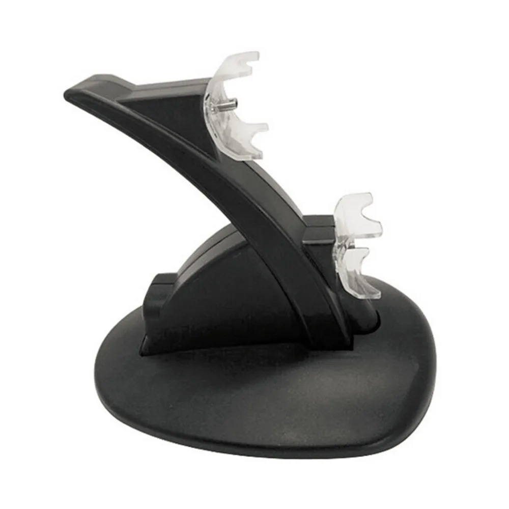 

Black LED Light Quick Dual USB Charging Dock Stand Charger For PlayStation 3 For PS3 Controller Console