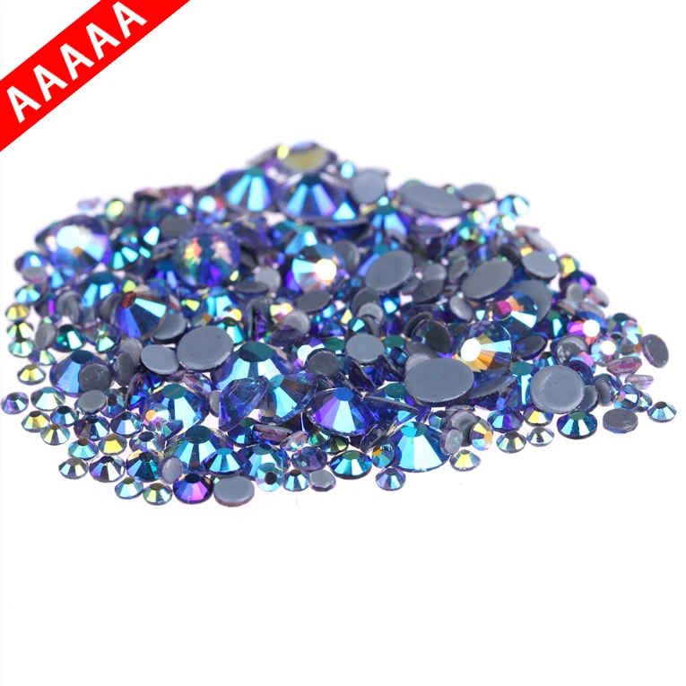 glue on Rhinestone Diamante AAAA Crystal AB hot fix iron on