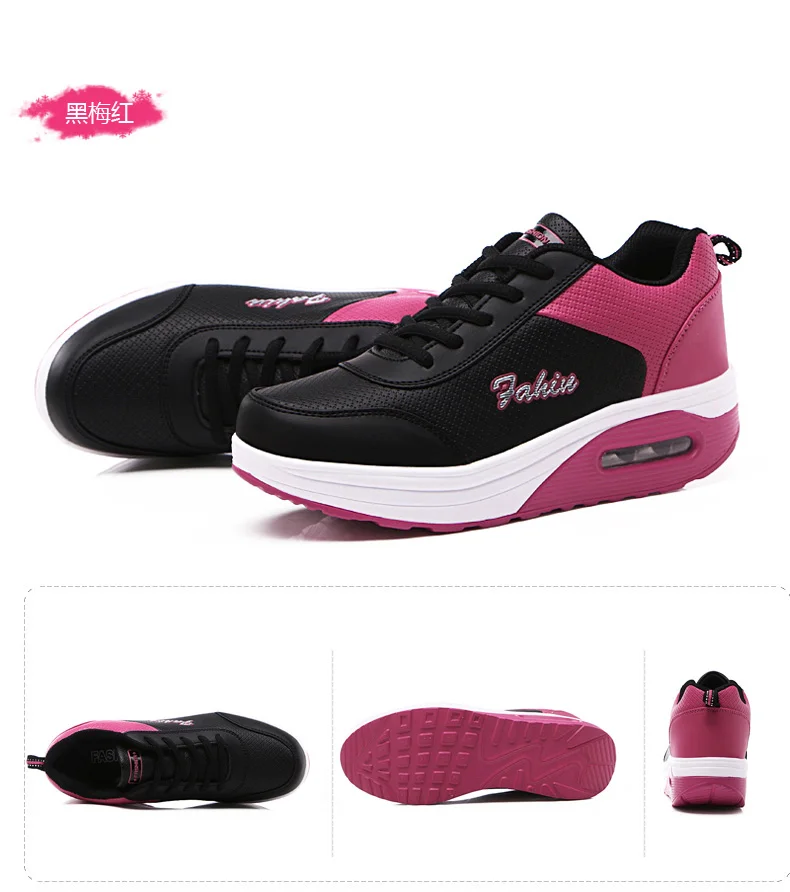 Akexiya/Новинка; женская обувь для похудения; обувь, увеличивающая рост, на шнуровке; обувь, увеличивающая рост; уличные кроссовки на танкетке для путешествий