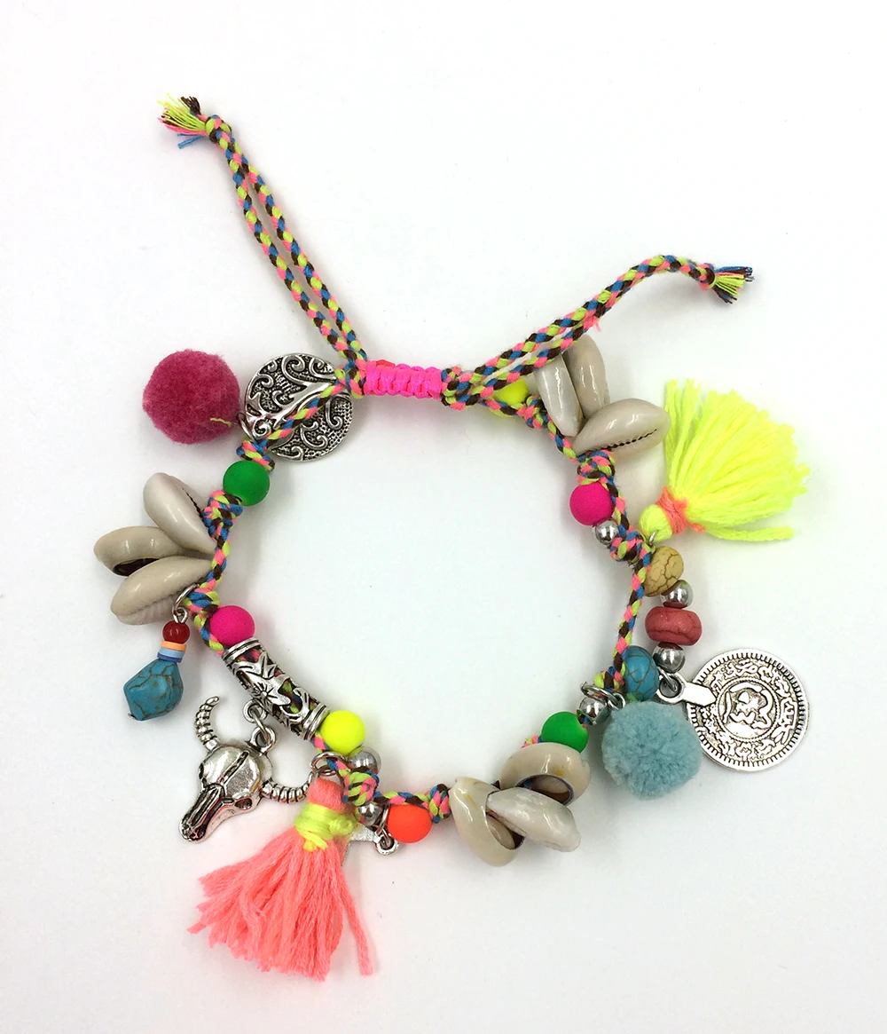 2017 new BAREFOOT SANDALS Boho barefoot beach bohemian anklet Hippie style Ankle bracelet Handmade Gypsy Wedding party jewelry
