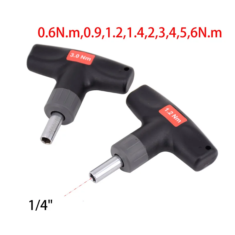 WISRETEC T-Handle предустановленный крутящий момент инструмента-Выберите: 0.6Nm 0.9NM, 1.2Nm, 1.4Nm, 2Nm, 3Nm, 4Nm, 5Nm 14Nm фиксированный динамометрический ключ