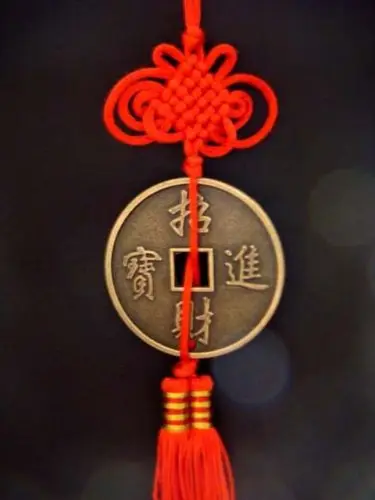 Fengshui подвеска в виде узла китайских монет + дракон и фазин богатство Y1318|coin envelope|coin