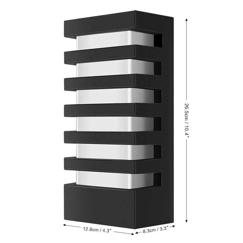 8/15 Вт светодиодный настенный светильник, современный настенный светильник, AC 85-265 в, водонепроницаемый наружный светильник, для сада, дома, Buitenverlichting - Испускаемый цвет: 15W Type 3