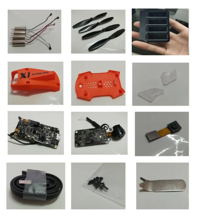 Wingsland X1 RC Квадрокоптер запасные части для двигателя лезвие оболочки приемная