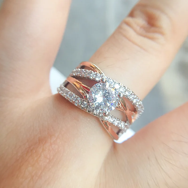 women rings gold color (6)