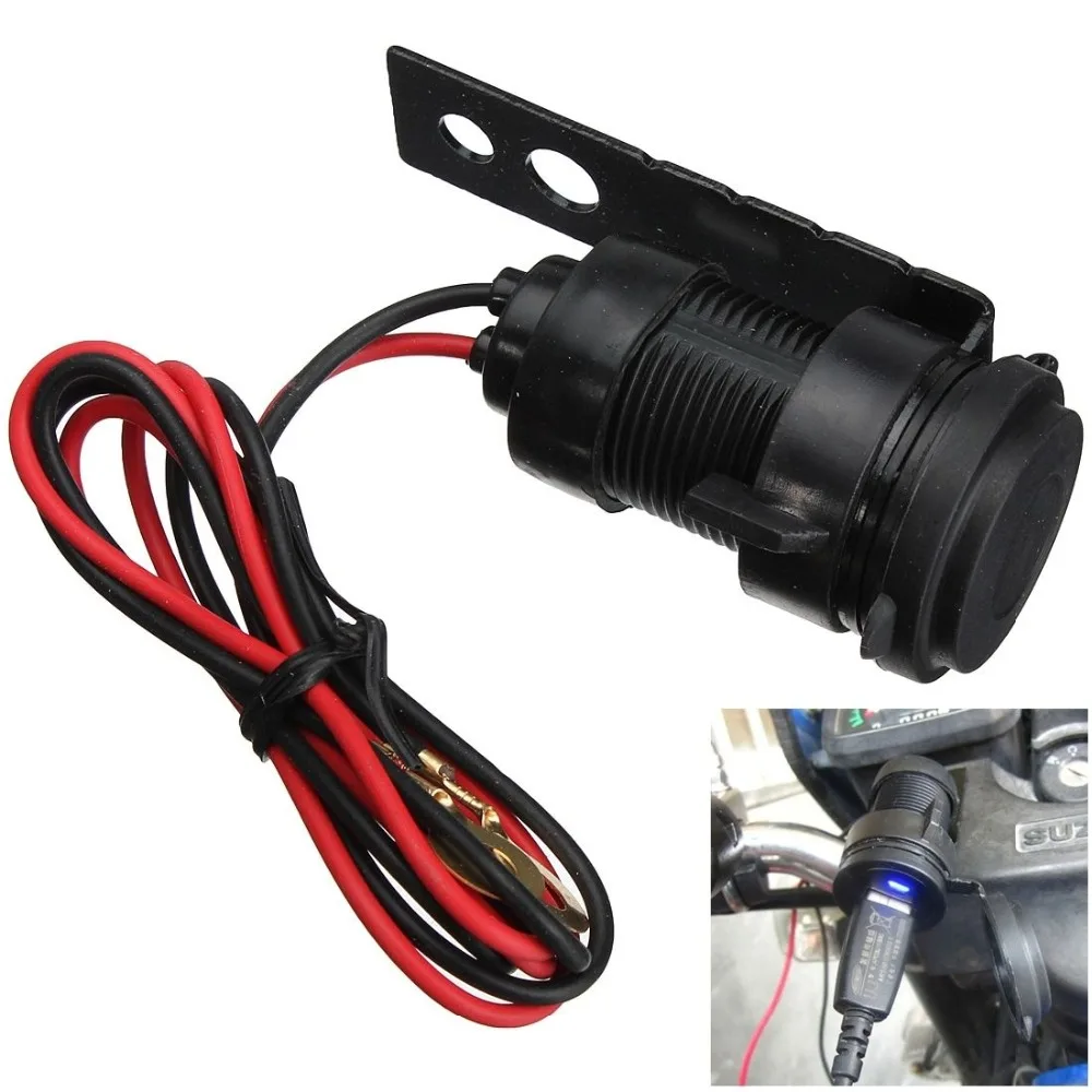 

NEW!12V to 5V Waterproof Motorcycle Mobile Phone USB Charger Power Adapter Wonderful4.12/20% Power Adapter Socket Waterproof