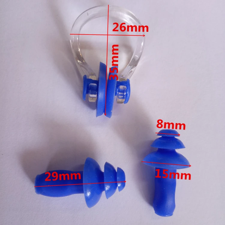 10 шт./лот: Водостойкий плавающий ming Professional силиконовый ушные затычки для плавания взрослый зажим для носа Дайвинг Детский мягкий анти-шум