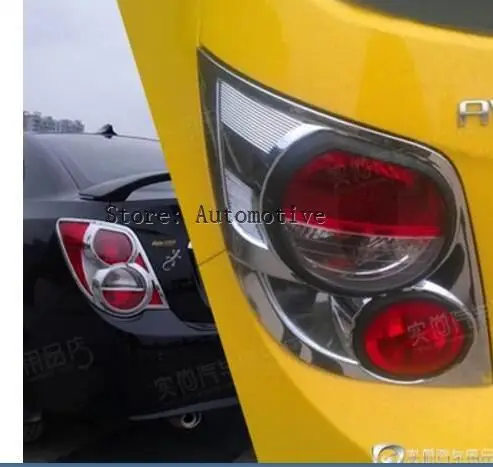 

2010-2013 for Chevrolet AVEO 5dr ABS Chrome After headlight Lamp Cover