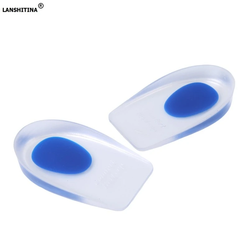 Heel Pad Silicone Gel Insoles For Shoes Plantar Fasciitis Sole Shoe