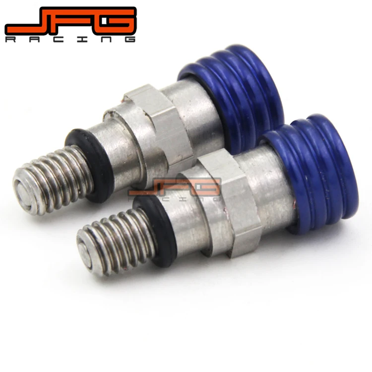 Рельсовый клапан вилки M5 0 8 мм для YAMAHA YZ WR YZ125 YZ250 YZ250F YZ450F WR250F WR450F YZ85 YZF WRF|valve yamaha|yzf