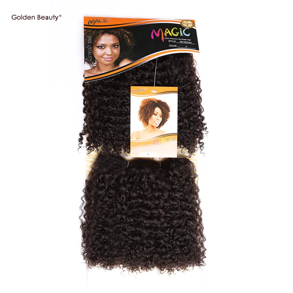 10inch Noble Golden Beauty Regina Synthetic Hair Extensions Kinky