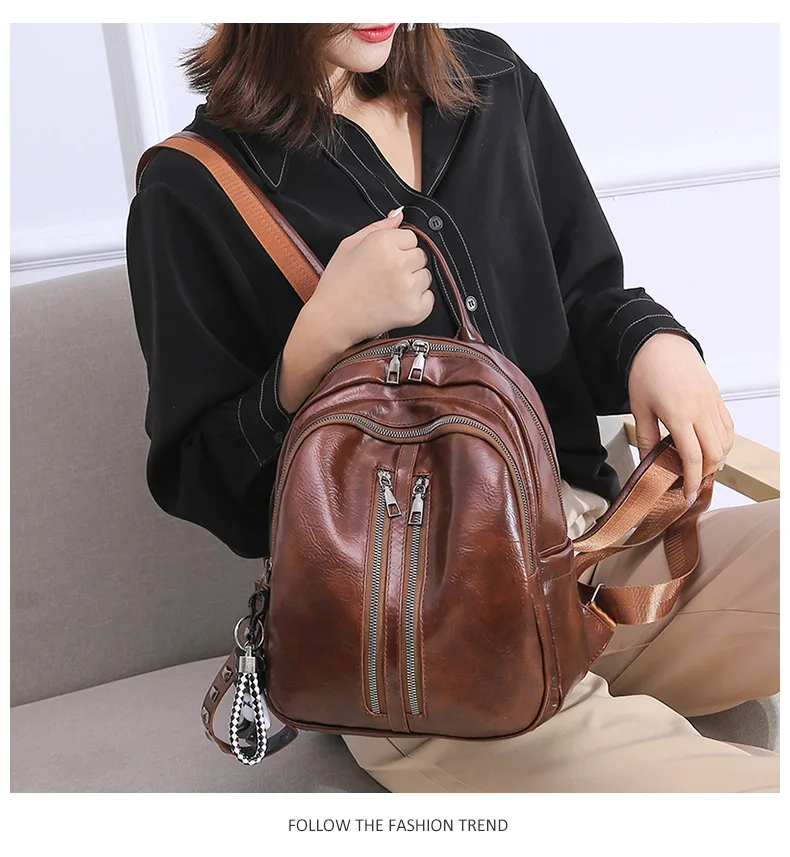 Женский рюкзак из мягкой кожи в консервативном стиле; школьная сумка для девочек; молодежный рюкзак; винтажная сумка на плечо; Mochila; Новинка; XA288H