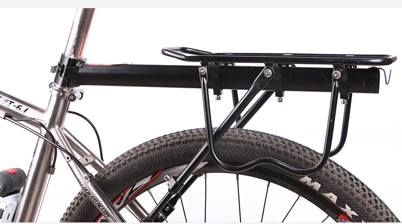 Clearance Aluminum Alloy Bike Racks Bicycle Rear Carrier Quick Release Luggage Multipurpose Bicycle Shelf 75Kg Bike Fenders D0257 12 Clearance Aluminum Alloy Bike Racks Bicycle Rear Carrier Quick Release Luggage Multipurpose Bicycle Shelf 75Kg Bike Fenders D0257 12