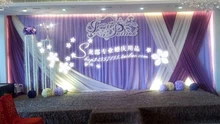 Party decoration hotsale 2015 Elegant Wedding Backdrop 3m*6m Wedding Supplies Curtain wedding Decorations X style