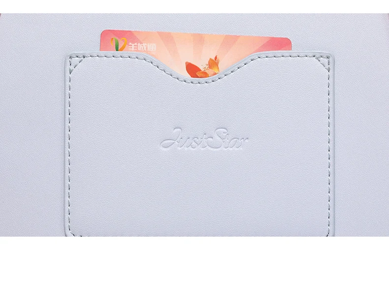 Just star women leather messenger bag 17