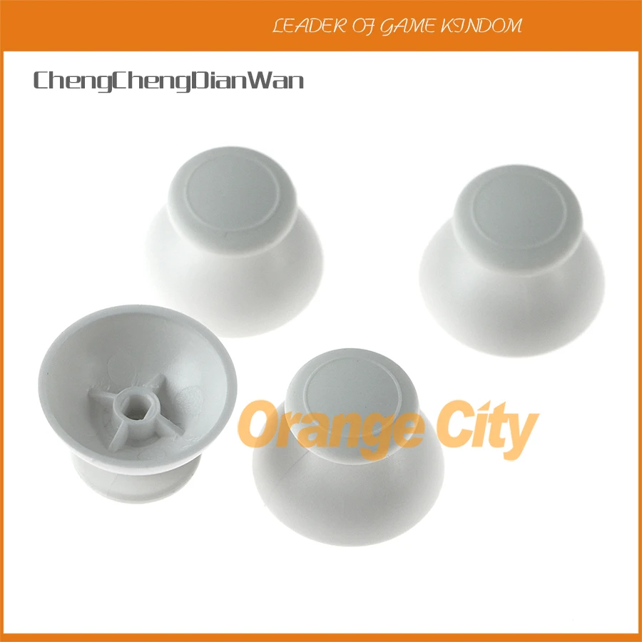 

2pcs/lot White big hole joystick cap mushroom cap thumbstick for wii u