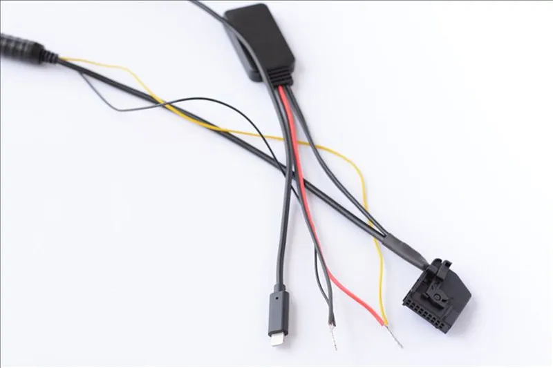 Автомобильный Bluetooth модуль Aux адаптер автомобильный комплект 18pin для VW Audi MFD2 RNS2 Ford Skoda Seat iPhone 7 8 X|Автомобильный